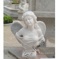 Famous stone bust hand carved antique marble roman antinous marble bust